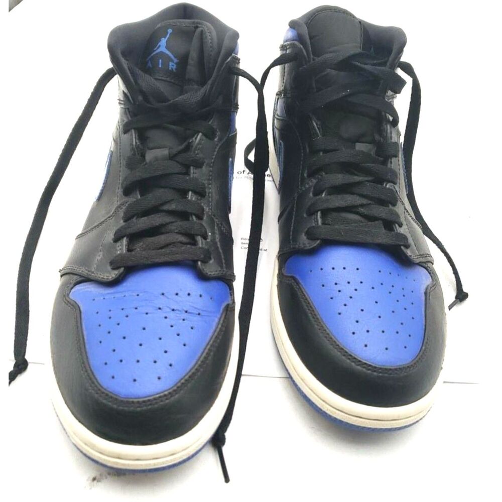 Nike Air Jordan 1 Retro High OG Royal Blue/Black Sneaker - Size 10